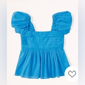 Abercrombie & Fitch Blue Top